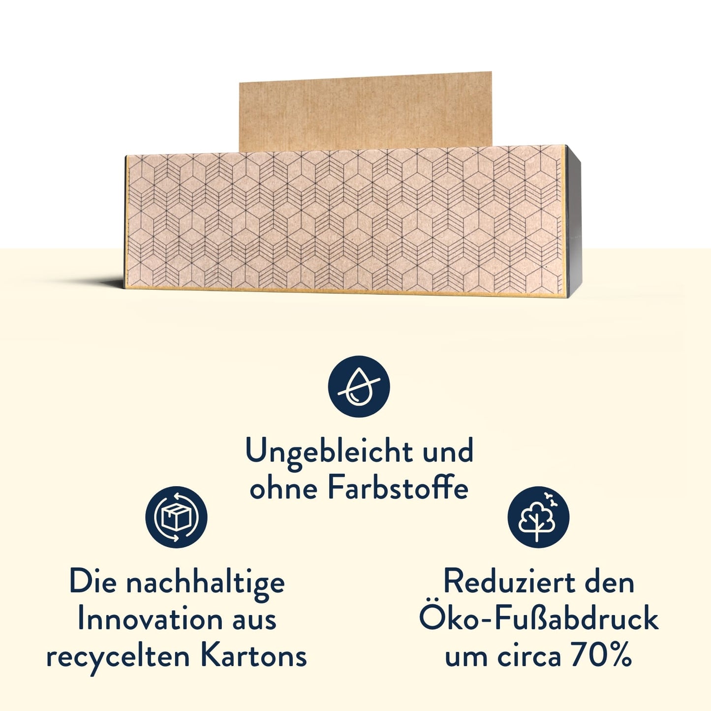 Taschentücher in der Design-Box