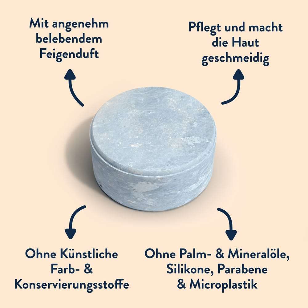 Pflegt die Haut, macht sie sanft und geschmeidig