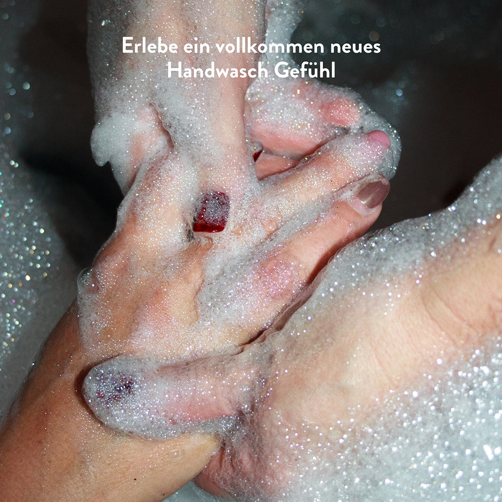 Samtig weiches Waschgefühl
