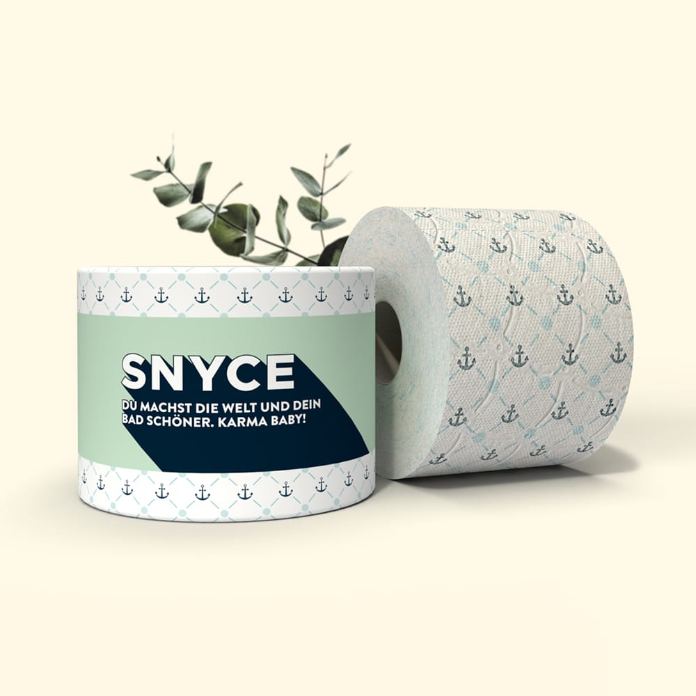 Toilettenpapier Happy Sailor einzeln verpackt