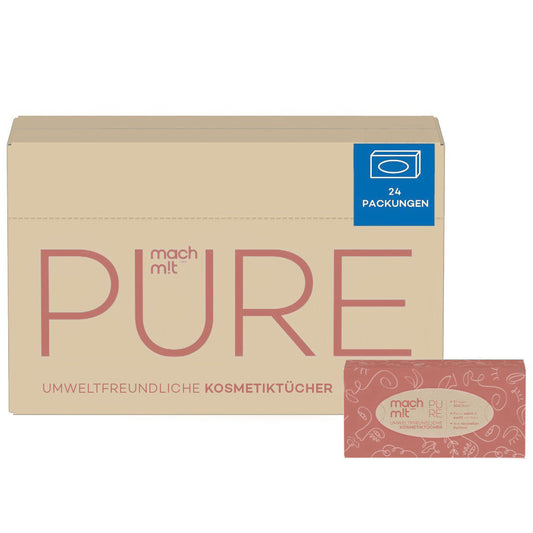 mach m!t PURE Kosmetiktücher Box - Vorratspack
