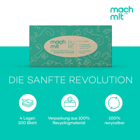 mach m!t PURE Everyday Tücher Box
