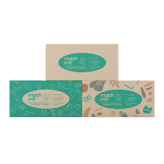 mach m!t PURE Everyday Tücher Box - Vorratspack