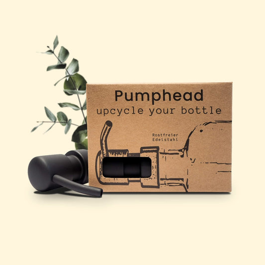 Upcycling Pumphead in schwarz