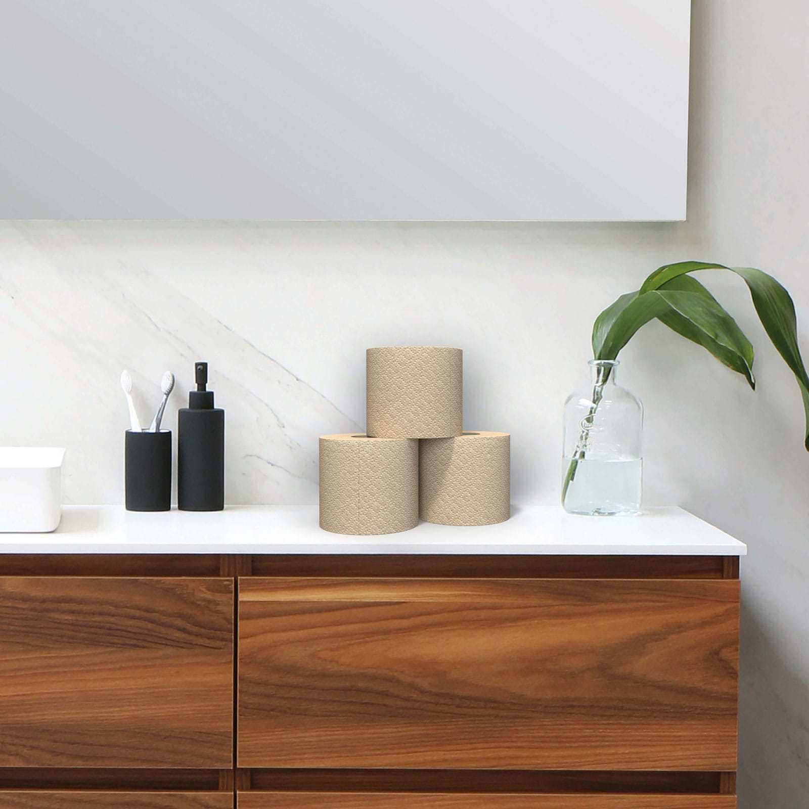 Weiches und nachhaltiges Toilettenpapier