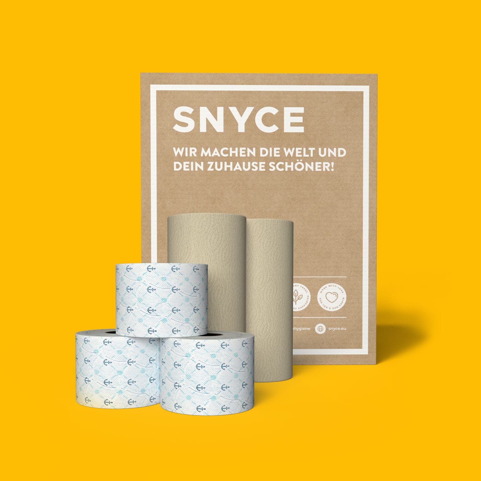 Günstiges Toilettenpapier dank der Großpackung