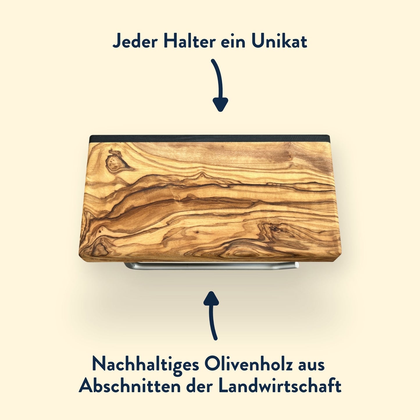 Mit praktischer Ablagefläche