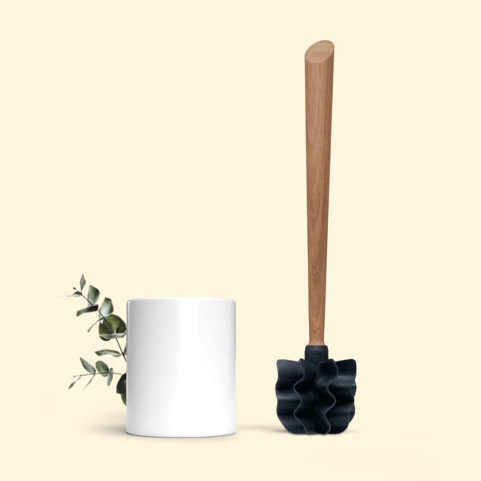 Toilettenbürste Woodline mit Topf