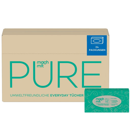 mach m!t PURE Everyday Tücher Box - Vorratspack